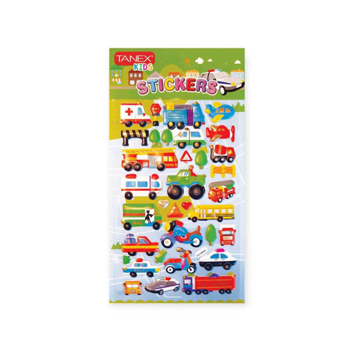 Picture of TANEX KIDS DECORATIVE VEHICLES STICKERS